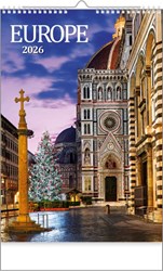 Zobrazit detaily pro EUROPE, nástěnný kalendář 340x485 mm Obrázky: EUROPE, nástěnný kalendář 340x485 mm
