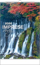 Zobrazit detaily pro IMPRESE VODY, nástěnný kalendář 340x485 mm Obrázky: IMPRESE VODY, nástěnný kalendář 340x485 mm