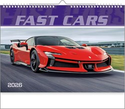 Zobrazit detaily pro FAST CARS, nástěnný kalendář 485x340 mm Obrázky: FAST CARS, nástěnný kalendář 485x340 mm