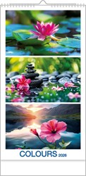 Zobrazit detaily pro COLOURS, nástěnný kalendář 330x600 mm Obrázky: COLOURS, nástěnný kalendář 330x600 mm