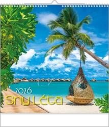 Zobrazit detaily pro SNY LÉTA, nástěnný kalendář 330x330 mm Obrázky: SNY LÉTA, nástěnný kalendář 330x330 mm