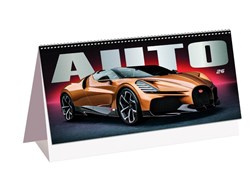 Zobrazit detaily pro Stolní týdenní kalendář AUTO Obrázky: Stolní týdenní kalendář AUTO