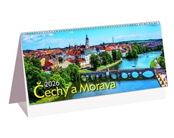 Zobrazit detaily pro Stolní týdenní kalendář ČECHY A MORAVA Obrázky: Stolní týdenní kalendář ČECHY A MORAVA