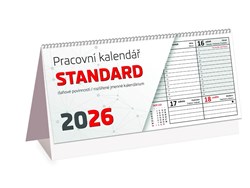 Zobrazit detaily pro Stolní týdenní bezobrázkový kalendář STANDARD Obrázky: Stolní týdenní bezobrázkový kalendář STANDARD