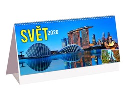Zobrazit detaily pro Stolní čtrnáctidenní kalendář SVĚT Obrázky: Stolní čtrnáctidenní kalendář SVĚT