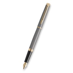 Zobrazit detaily pro Waterman Hémisphère Stone Grey GT, pl.pero, hrot F Obrázky: Waterman Hémisphère Stone Grey GT, pl.pero, hrot F