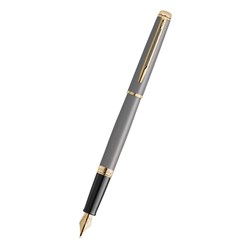 Zobrazit detaily pro Waterman Hémisphère Stone Grey GT, pl.pero, hrot M Obrázky: Waterman Hémisphère Stone Grey GT, pl.pero, hrot M