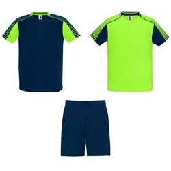 Zobrazit detaily pro Dětská sada 2 dresů+šortek,fluor.zeleno-modrá 11/12 Obrázky: Dětská sada 2 dresů+šortek,fluor.zeleno-modrá 11/12