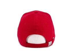 Zobrazit detaily pro Šestidílná čepice se sendvič. kšiltem, červená Obrázky: Šestidílná čepice se sendvič. kšiltem, červená