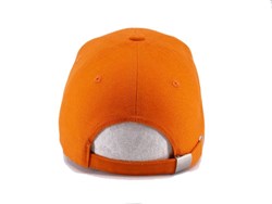 Zobrazit detaily pro Šestidílná čepice se sendvič. kšiltem, oranžová Obrázky: Šestidílná čepice se sendvič. kšiltem, oranžová
