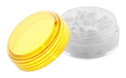 Zobrazit detaily pro Mentolky bez cukru ve žluté šroubovací krabičce Obrázky: Mentolky bez cukru ve žluté šroubovací krabičce