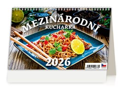 Zobrazit detaily pro Stolní kalendář Mezinárodní kuchařka Obrázky: Stolní kalendář Mezinárodní kuchařka