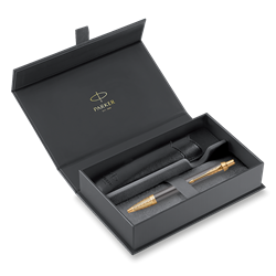 Zobrazit detaily pro KP PARKER IM Premium Arrow GT + černé PU pouzdro Obrázky: KP PARKER IM Premium Arrow GT + černé PU pouzdro