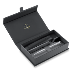 Zobrazit detaily pro KP PARKER Urban Metro Metallic CT+černé PU pouzdro Obrázky: KP PARKER Urban Metro Metallic CT+černé PU pouzdro